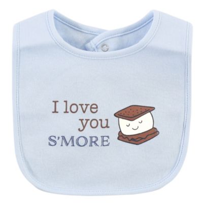 Boys 10-Piece Soft Interlock Feeding Bib Set