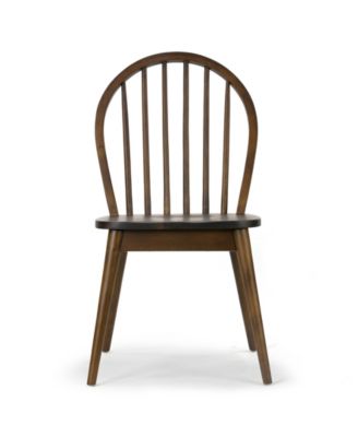 36.22" Astra Rubberwood Dining Chair, Set of 2