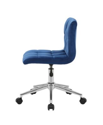 34.25" Amali Fabric, Metal Task Chair