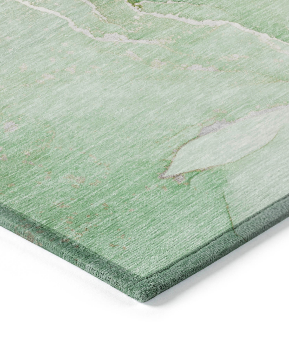 Shop Addison Chantille Machine Washable Acn511 10'x14' Area Rug In Green