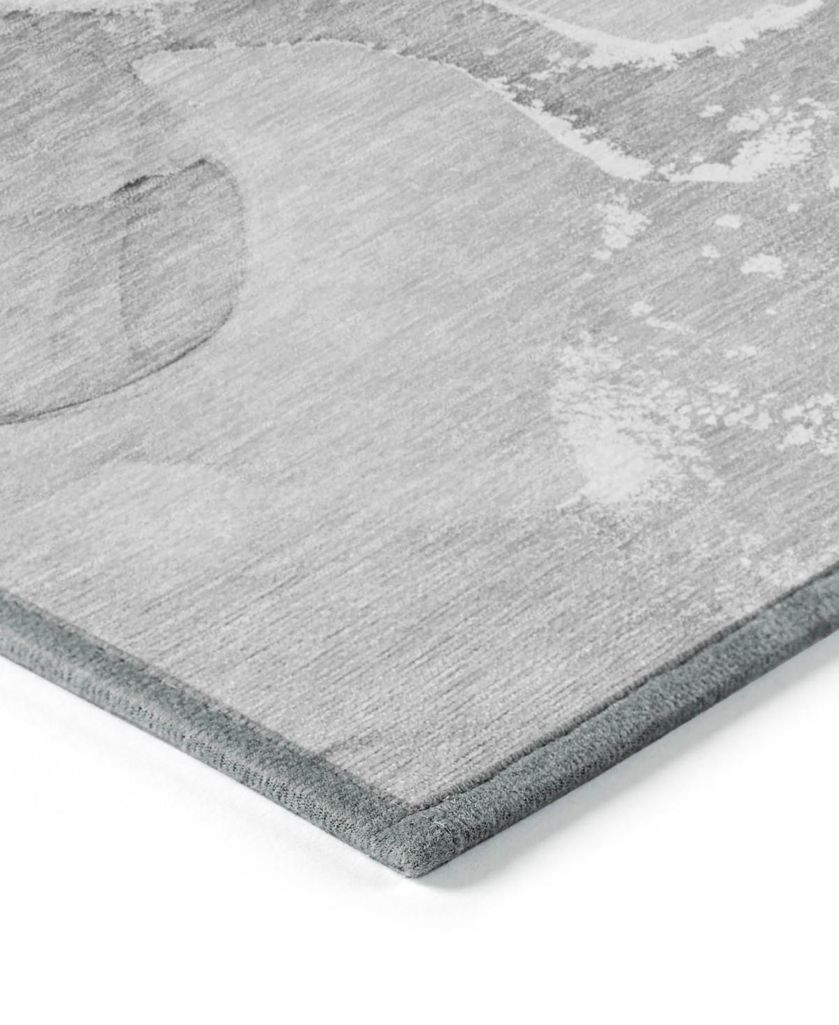 Addison Chantille Machine Washable Acn517 8'x10' Area Rug In Gray