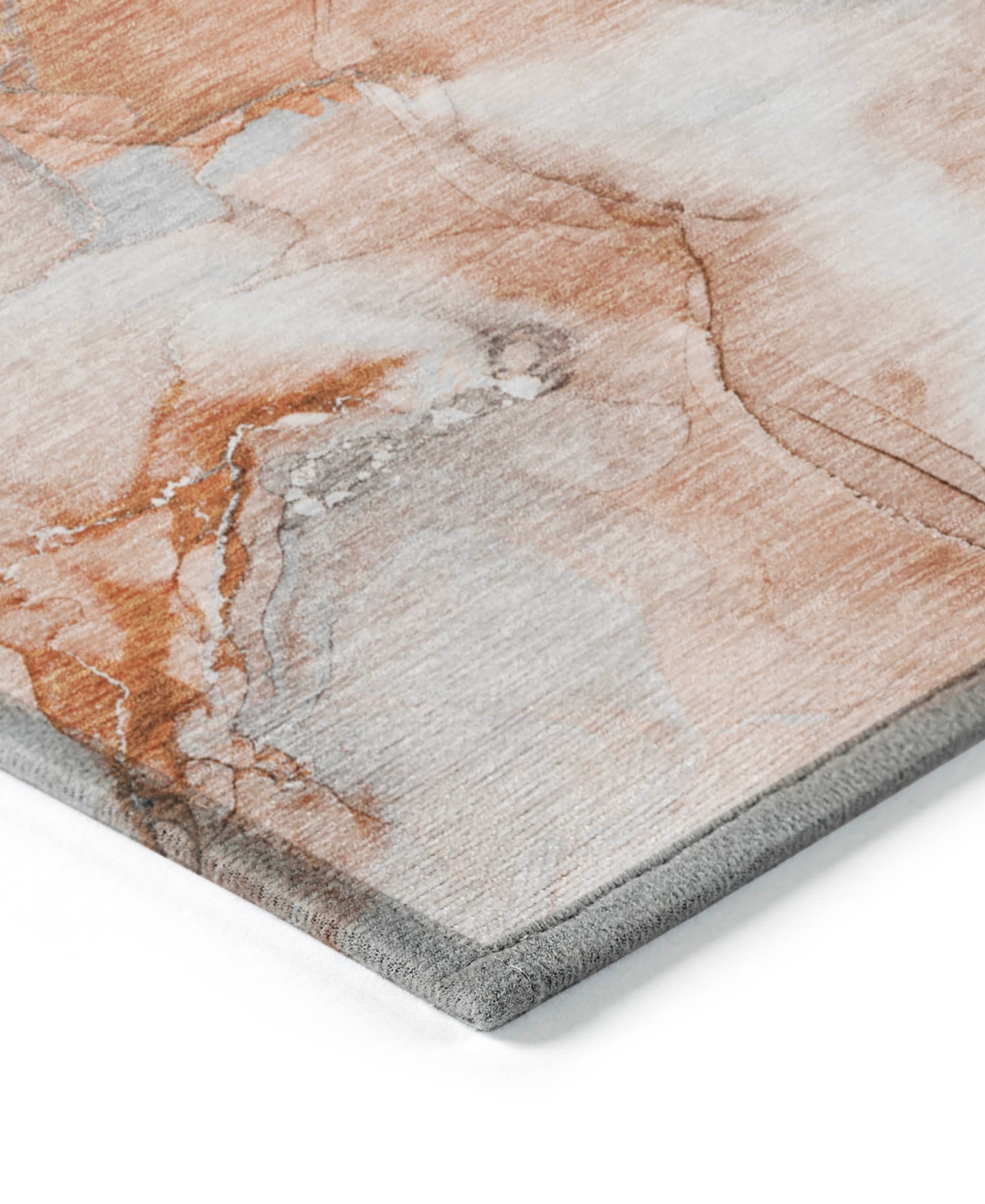 Addison Chantille Machine Washable Acn526 8'x10' Area Rug In Paprika