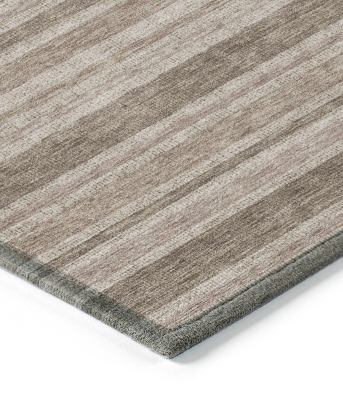 Addison Chantille Machine Washable Acn531 10'x14' Area Rug In Taupe