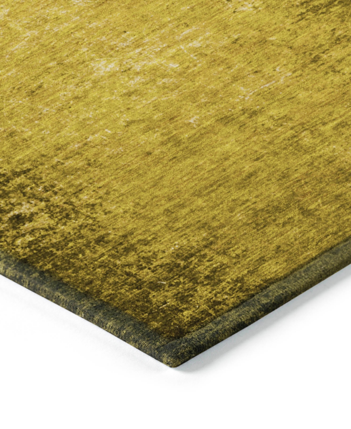 Addison Chantille Machine Washable Acn554 5'x7'6 Area Rug In Gold