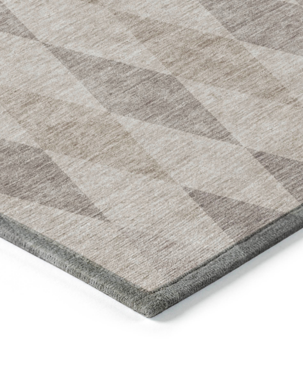 Addison Chantille Machine Washable Acn561 5'x7'6 Area Rug In Beige