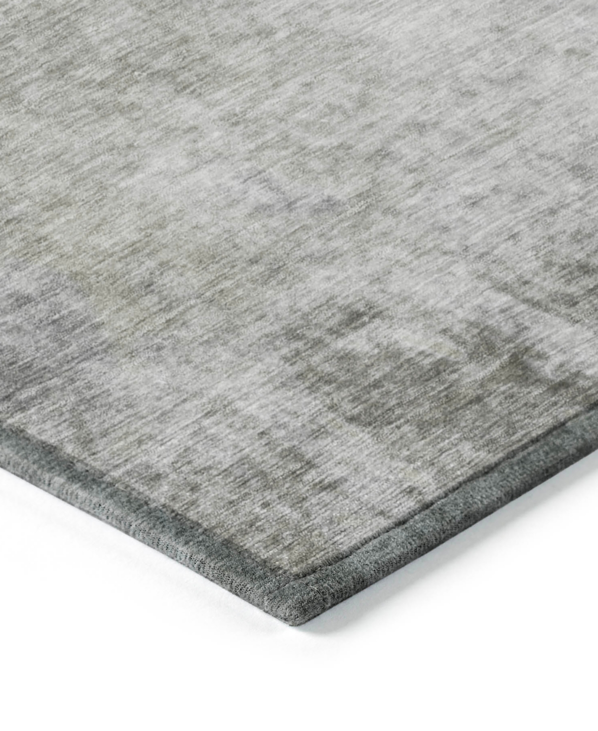 Addison Chantille Machine Washable Acn562 8'x10' Area Rug In Gray