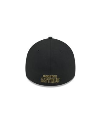 Men's Black Houston Astros 2024 Armed Forces Day 39THIRTY Flex Hat