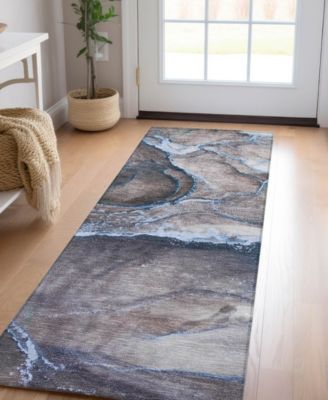 Chantille Machine Washable ACN525 2'3x7'6 Runner Area Rug