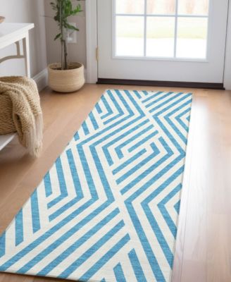 Chantille Machine Washable ACN550 2'3x7'6 Runner Area Rug