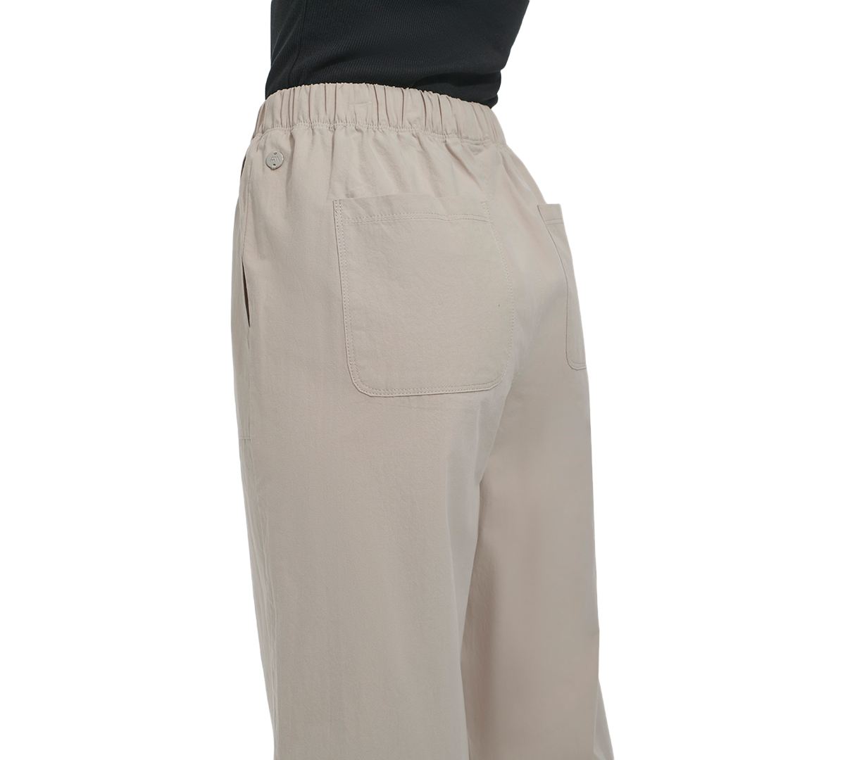 MARC NEW YORK ANDREW MARC SPORT WOMEN'S COTTON RELAXED STRAIGHT-LEG PANTS 