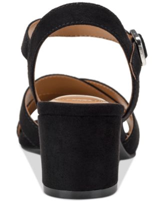 Women's Amariss Crisscross Block Heel Dress Sandals, Created for Macy's