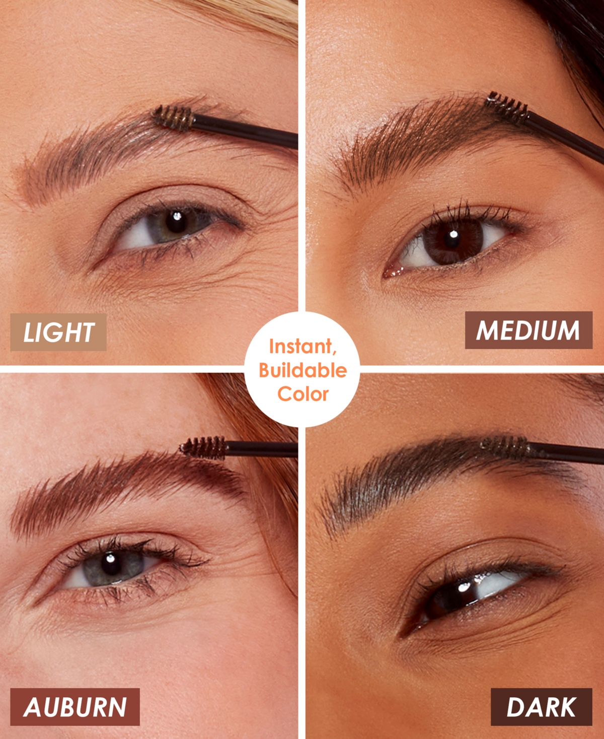 GRANDE COSMETICS TRAVEL-SIZE GRANDEBROW 2-IN-1 TINTED BROW GEL + BROW ENHANCING SERUM, 0.02 OZ. 
