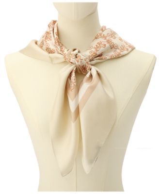 35" Horse Silk Square Scarf