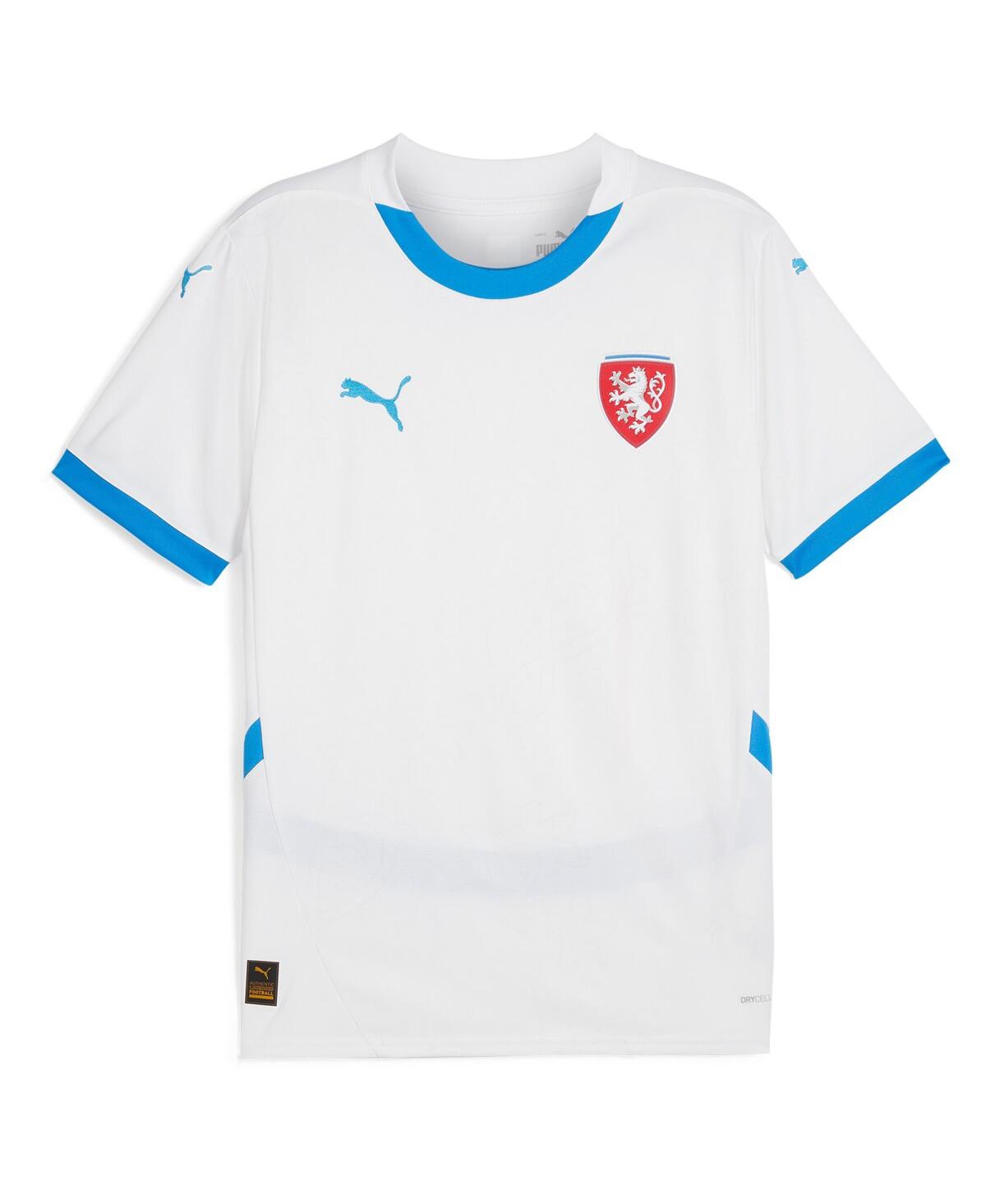Puma Men'sCzech Republic National Team 2024 Away Replica Jersey - White