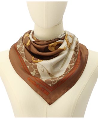 35" Tabby Silk Square Scarf