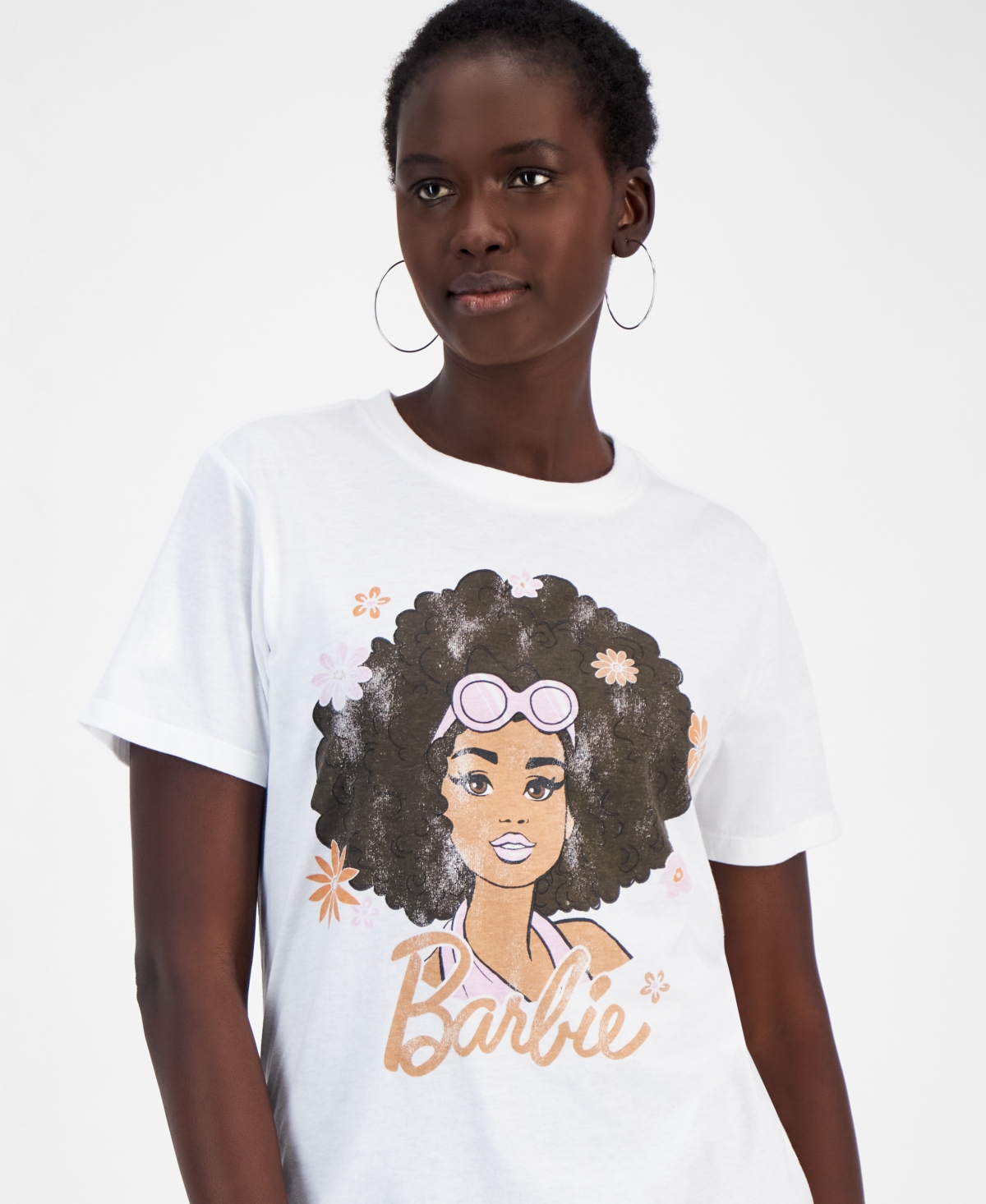 Grayson Threads, The Label Juniors' Barbie Graphic Print T-Shirt