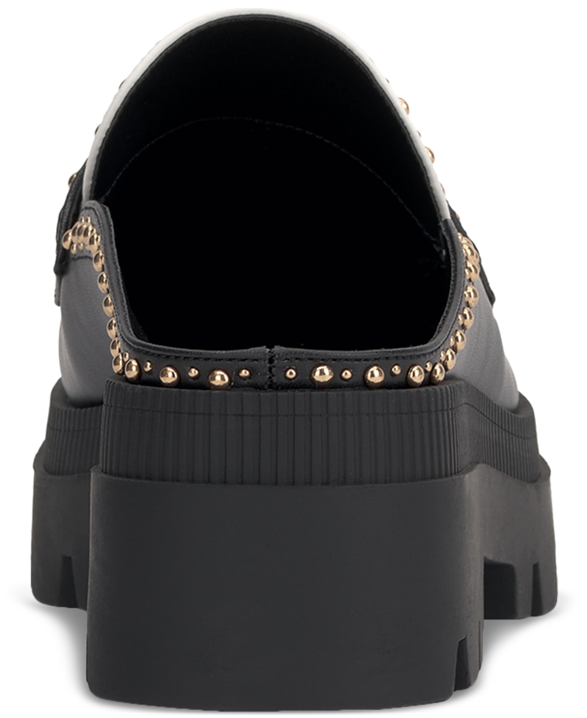 Jessica Simpson Women's Uma Platform Lug-Sole Tailored Slip-On Loafers -Bright White