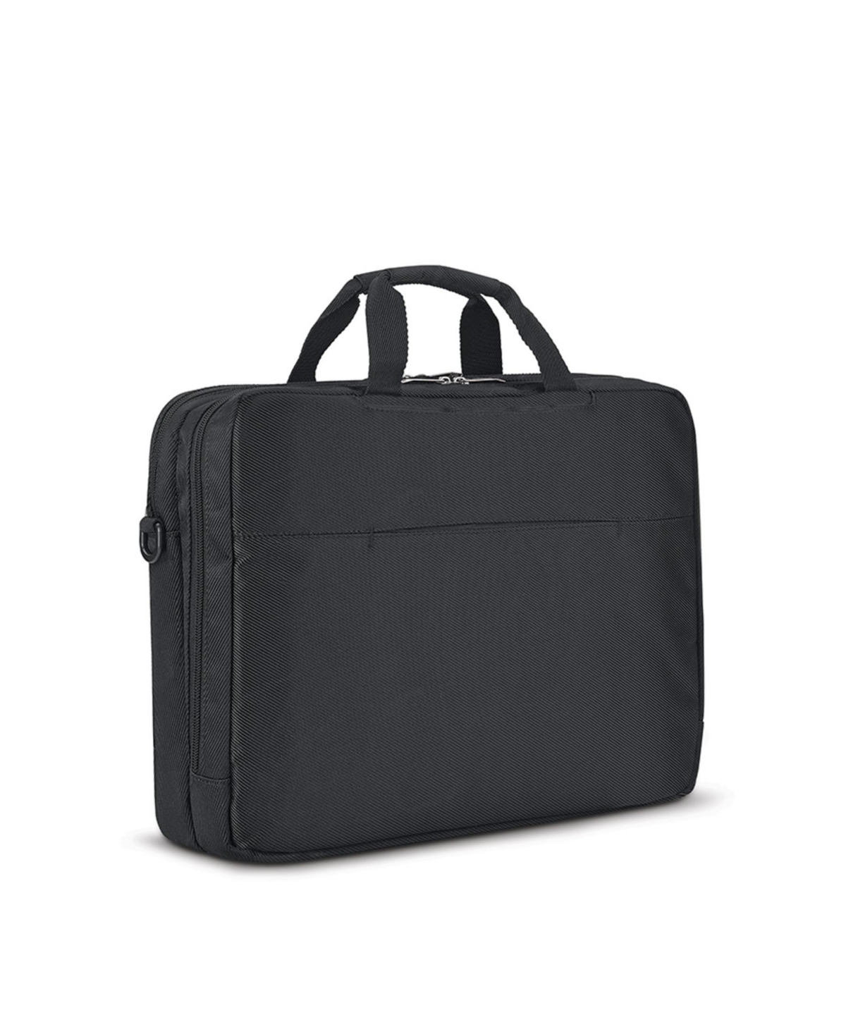 Solo New York Chrysler Briefcase In Black
