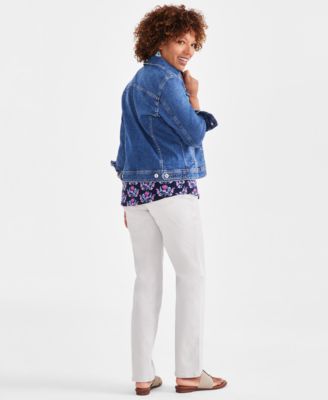 Stone Kite Wire Drop Earrings