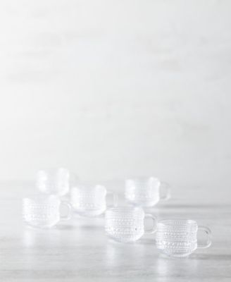 Jupiter Clear Espresso Cup 3oz, Set of 6