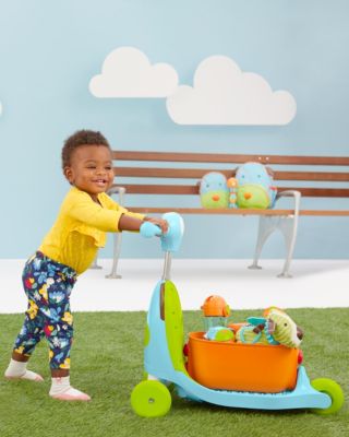 Skip Hop Zoo 3-in-1 Ride-On Dog Toy Scooter