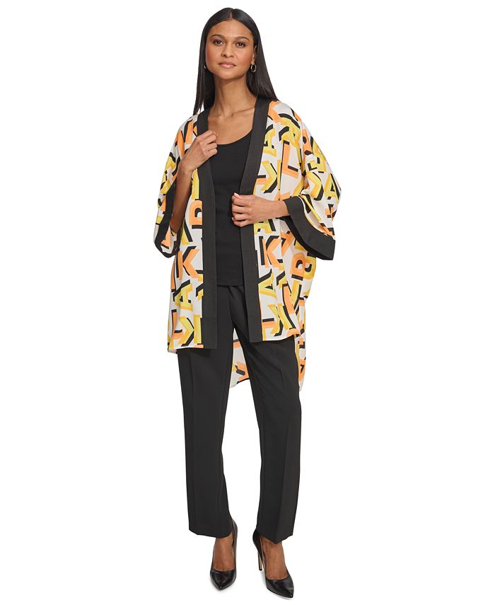 Women’s Printed Open Jacket