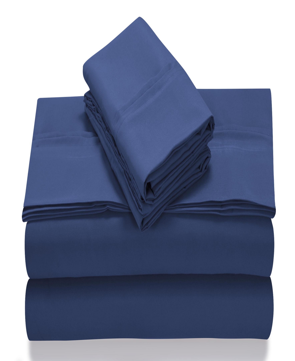 Tribeca Living Super Soft Solid Dp Easy-Care Extra Deep Pocket Sheet Set