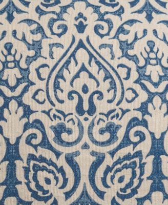 Damask Polyester Filled Decorative Pillow, 22" x 22"
