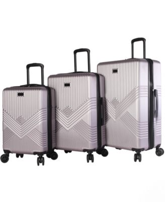 Nicki 3 Piece Luggage Set Macy s