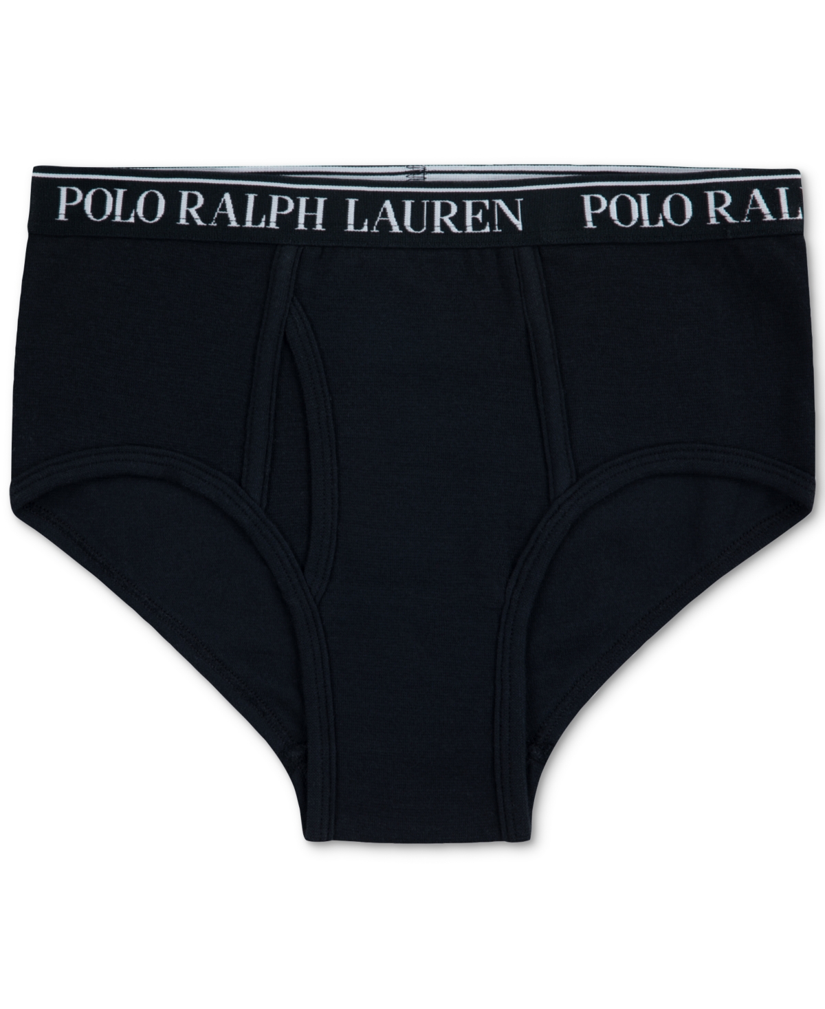 Polo Ralph Lauren Big Boys Stretch Briefs, Pack of 5 - 001White