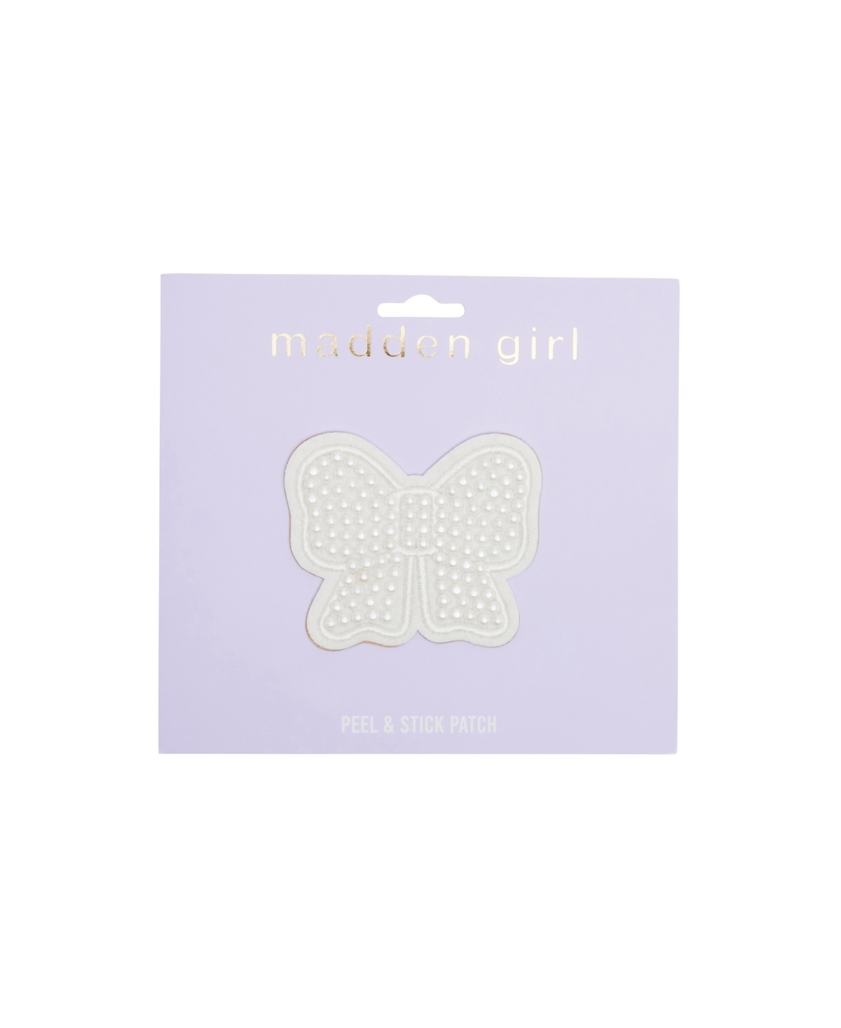 Madden Girl Peel & Stick Multi Icon Patch In Pearl Butterfly