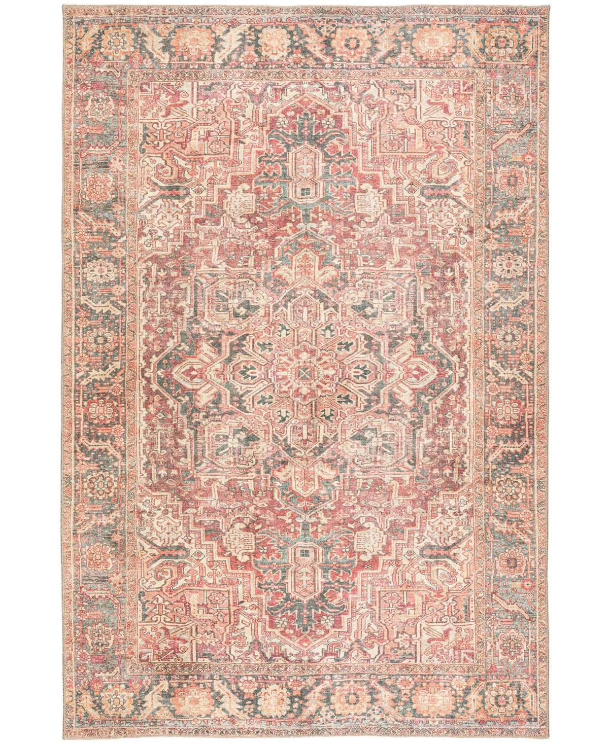 Shop Dalyn Kars Ka5 5'x7'6 Area Rug In Orange