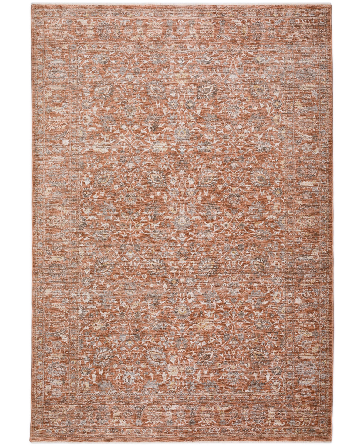 Shop Dalyn Vienna Vi9 5'x7'10 Area Rug In Paprika