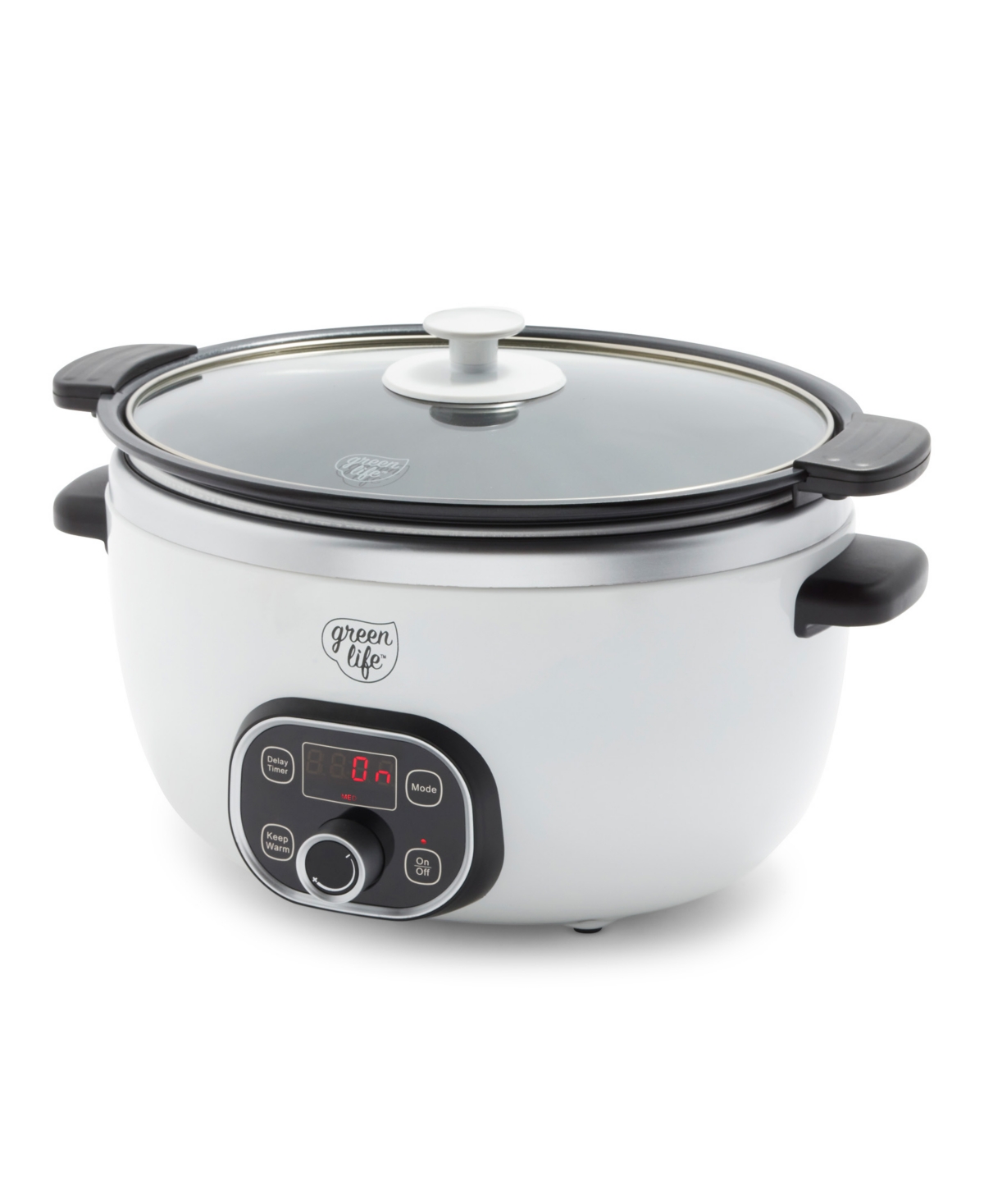 Shop Greenlife Cook Duo Healthy 6qt Ceramic Nonstick Slow Cooker In White
