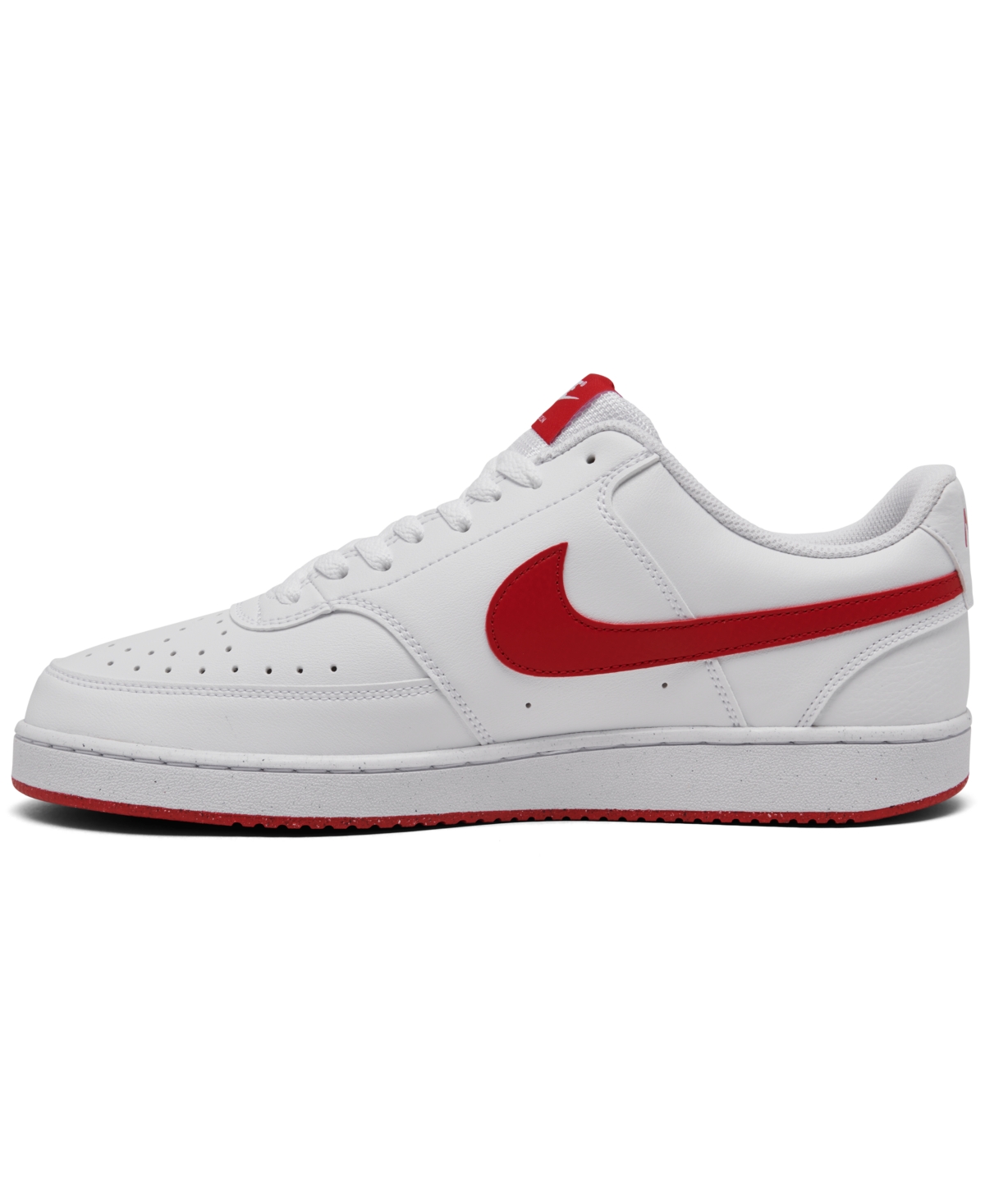 Nike Men's Court Vision Low Next Nature Casual Sneakers from Finish Line -Red