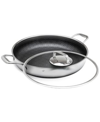 DiamondClad by 14" Hybrid Nonstick Everything Frying Pan & Lid