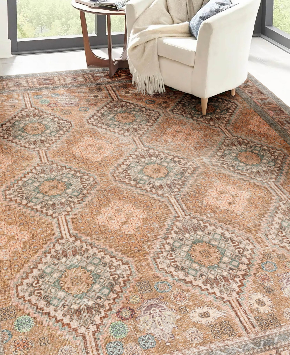 Dalyn Kars Ka10 8'x10' Area Rug In Taupe