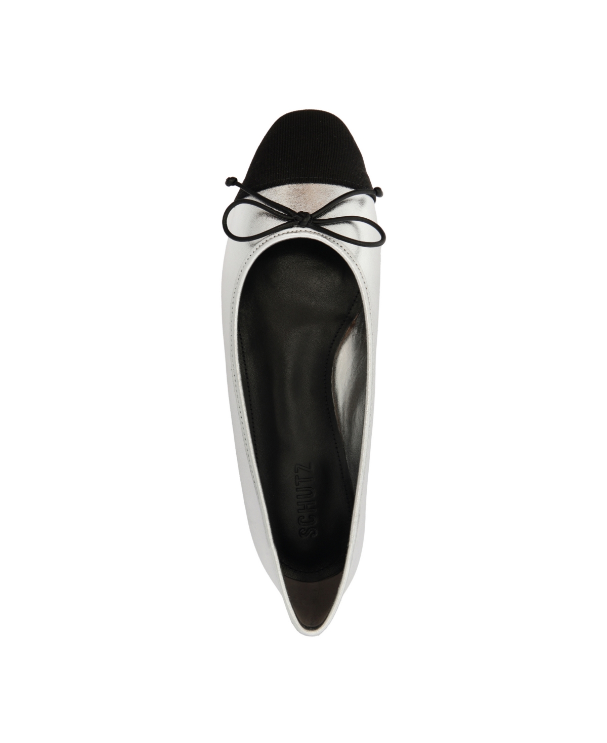 SCHUTZ WOMEN'S ARISSA CAP TOE CASUAL BALLET FLATS 