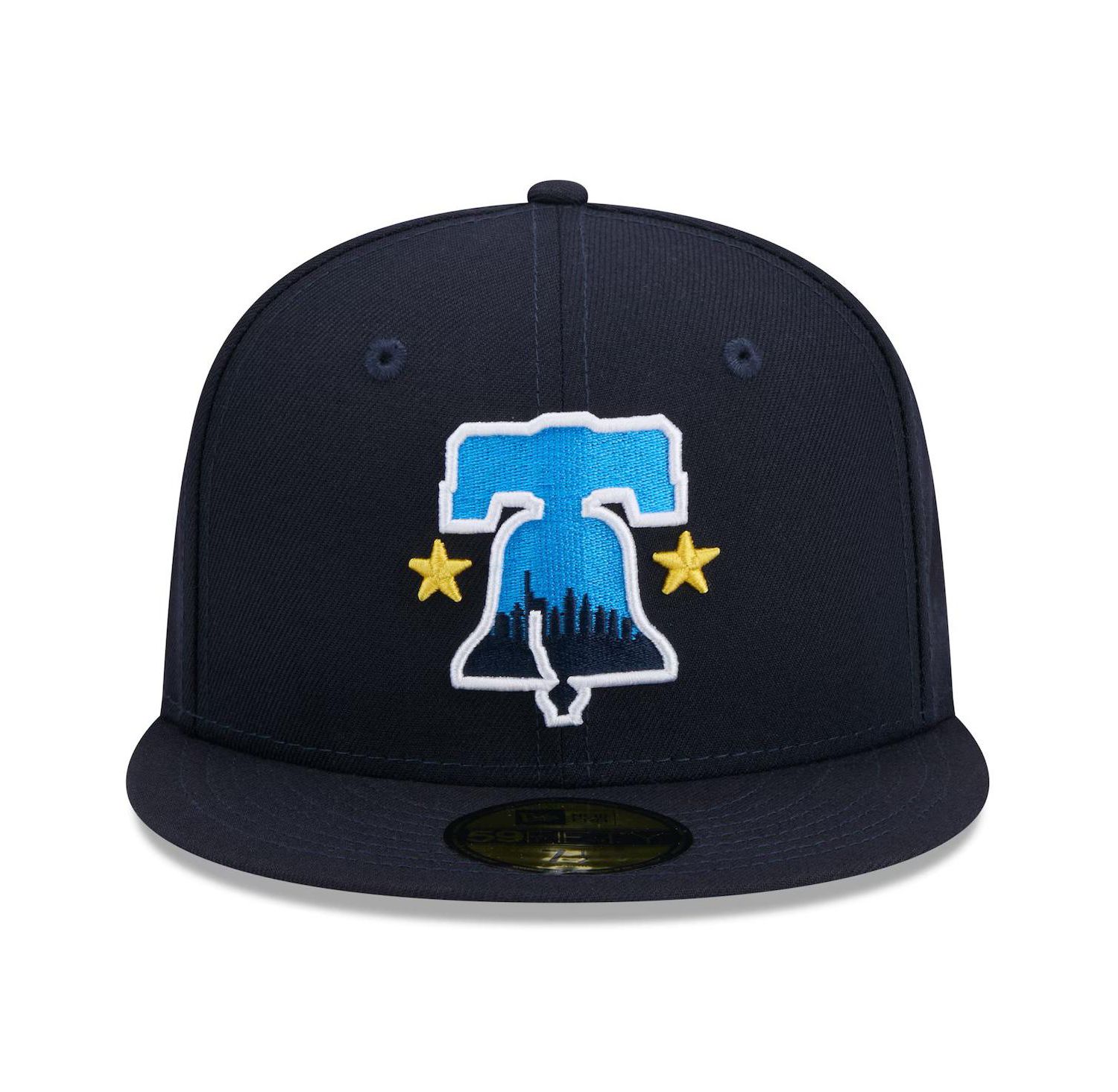 Men's Navy Philadelphia Phillies 2024 City Connect 59fifty Fitted Hat