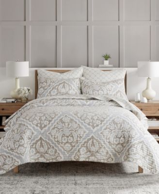 Becker Reversible 3-Pc. Quilt Set, Full/Queen