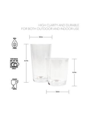 Simple 8 Piece Drinkware Set