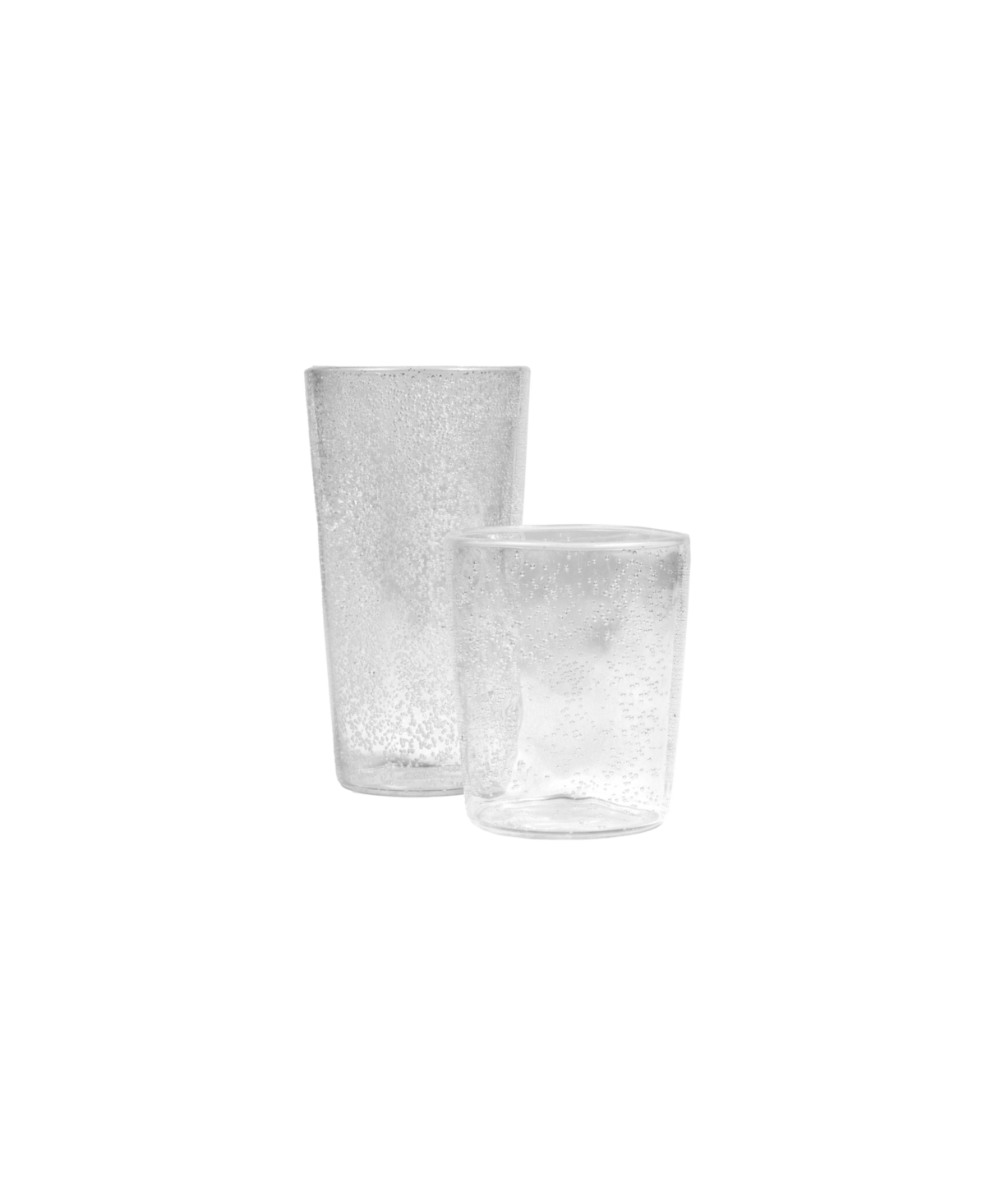 Tarhong Fizz Bubbles 8 Piece Drinkware Set In Gray