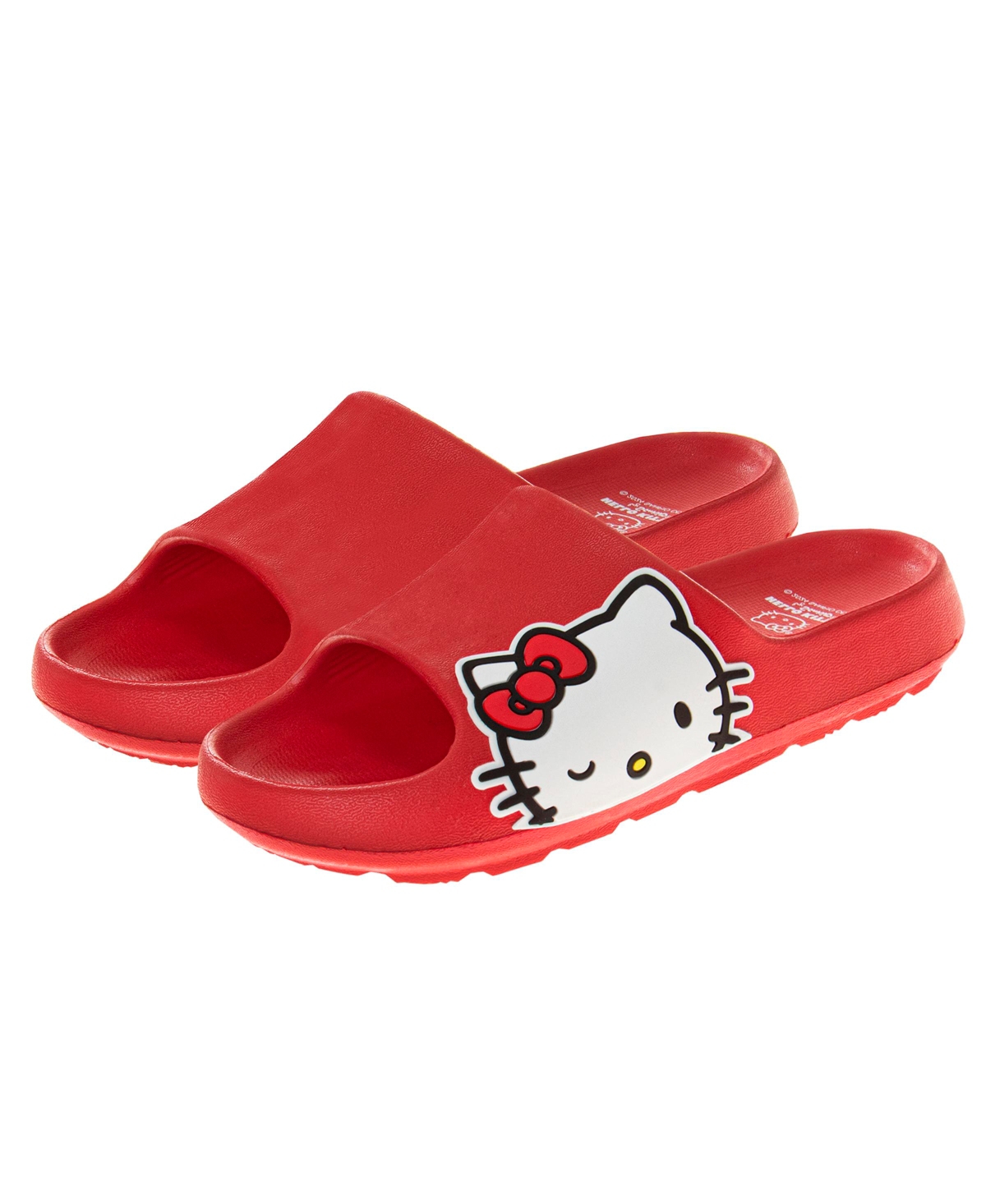 Hello Kitty Big Girls Dual-sizes Slides In Red