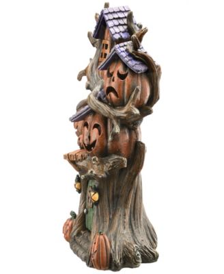 12" Tree of Jack O' Lanterns Decoration, LED Lights, Halloween Collection