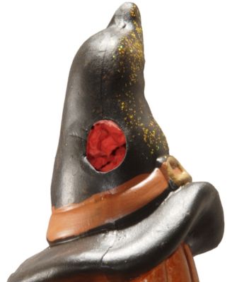 8" Halloween Jack O' Lantern with LED Lights, Orange