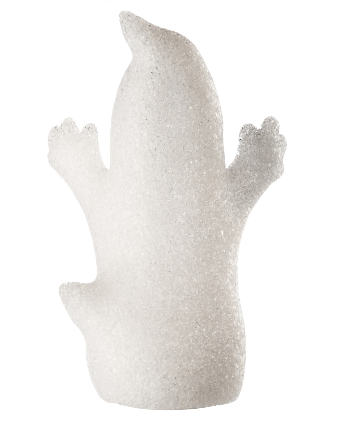 National Tree Company 9" White Ghost Decoration, Led Lights, Changes Color, Halloween Collection In White