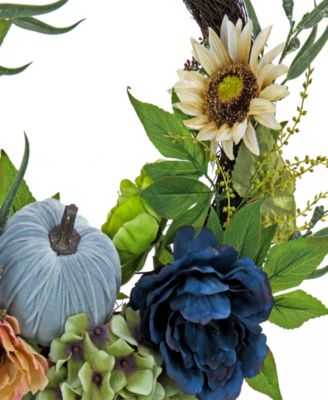 22" Harvest Wreath Decoration