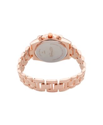Women's Quartz Shiny Rose Gold-Tone Alloy Watch 40mm