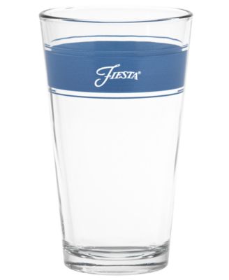 Coastal Blues Tapered Cooler Glasses, Set of 4