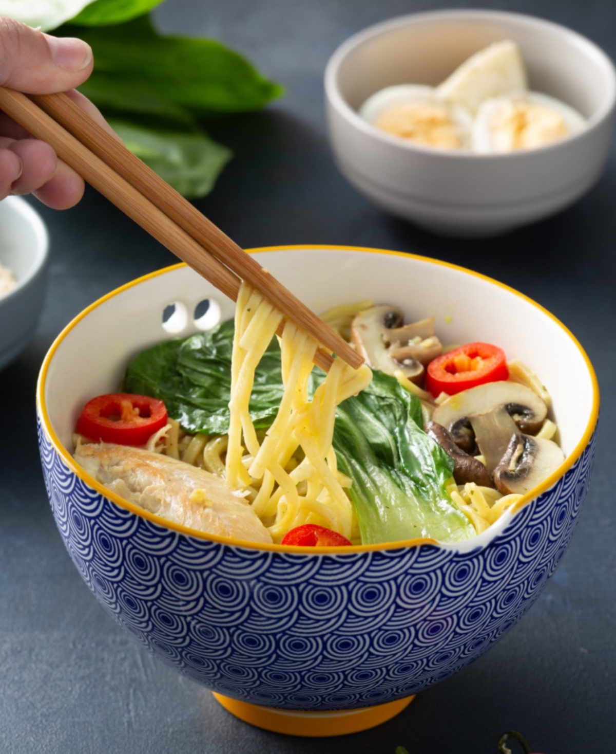 TYPHOON WORLD FOODS SET OF 2 NOODLE BOWLS 